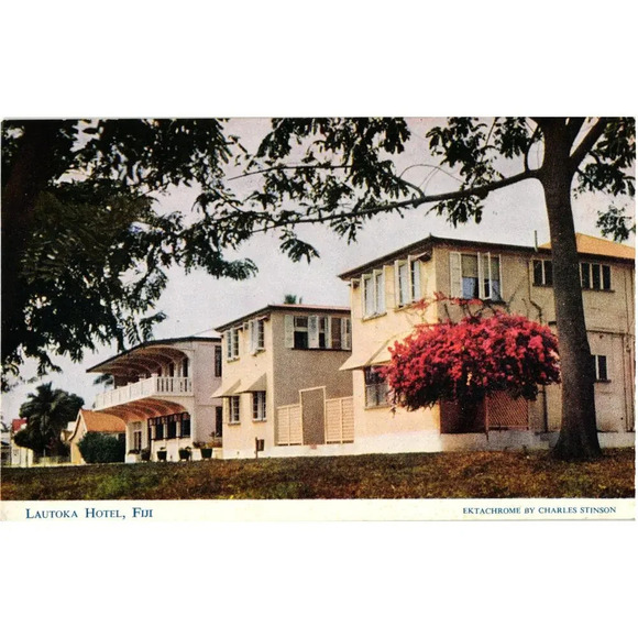 American Vintage Other - Lautoka Hotel, Fiji Ektachrome by Charles Stinson Postcard